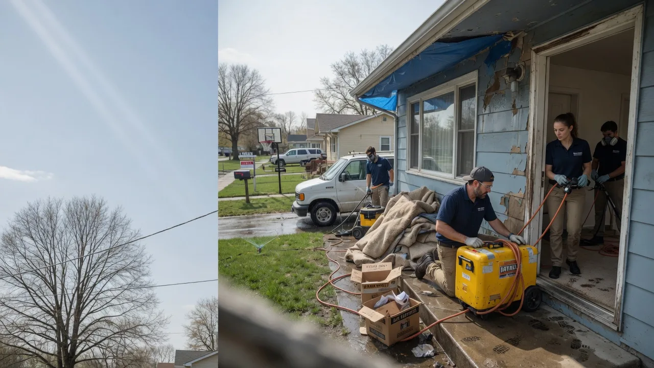 Basement Flood Cleanup in Redwood Falls, MN near me